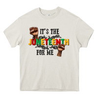 Cream its the juneteenth for me Heavy Core Tee - CowGirlArtShop