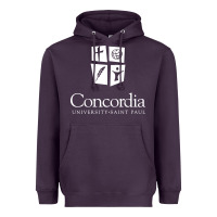 Plum Concordia University, St. Paul, apparel Heavyweight Hoodie - Craftify