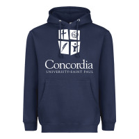 Navy Concordia University, St. Paul, apparel Heavyweight Hoodie - Craftify