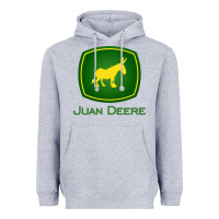 Heather Grey juan deere   the farmer   the gardener   the landscaper sweatshirt Heavyweight Hoodie - Craftify