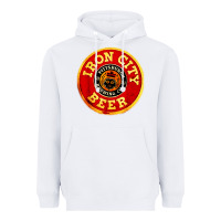 White #beer irons city Heavyweight Hoodie - Craftify