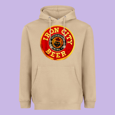 #beer Irons City Heavyweight Hoodie Designed By Craftify