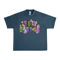 Midnight Navy egg and easter Urban Heavy Tee - FaDigitalArtStudio