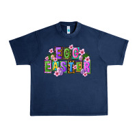Navy egg and easter Urban Heavy Tee - FaDigitalArtStudio