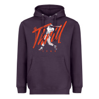 Plum will clark   the thrill   san francisco baseball t shirt Heavyweight Hoodie - Craftify