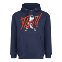Navy will clark   the thrill   san francisco baseball t shirt Heavyweight Hoodie - Craftify