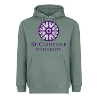 Sage ST. CATHERINE UNIVERSITY Heavyweight Hoodie - Craftify