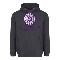 Smoke ST. CATHERINE UNIVERSITY Heavyweight Hoodie - Craftify
