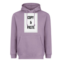 Lavender Copy Paste Heavyweight Hoodie - Craftify