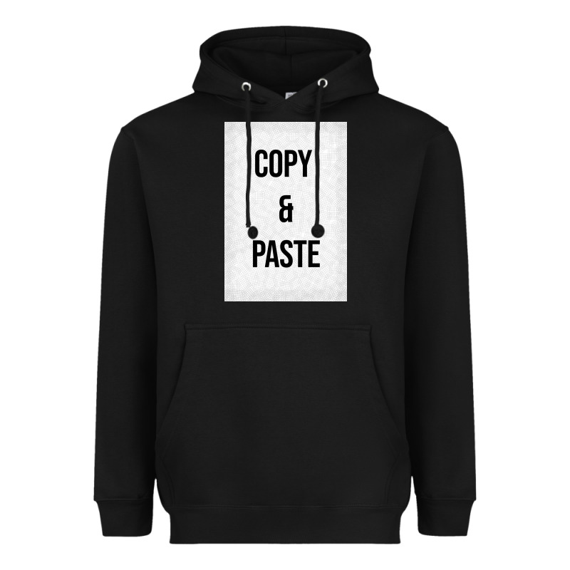Copy Paste Heavyweight Hoodie by Craftify | Teevron