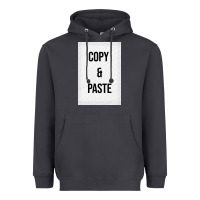 Smoke Copy Paste Heavyweight Hoodie - Craftify