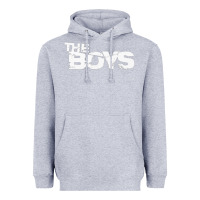 Heather Grey The boys tv show Heavyweight Hoodie - Craftify