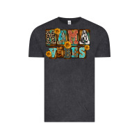 Vintage Black Western Mama Vibes Mother's Day Vintage Tee - FaDigitalArtStudio
