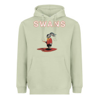 Matcha Swans Heavyweight Hoodie - Craftify
