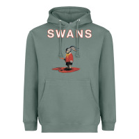 Sage Swans Heavyweight Hoodie - Craftify