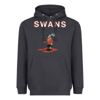 Smoke Swans Heavyweight Hoodie - Craftify