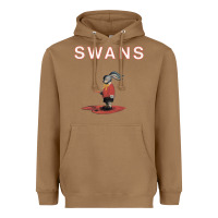 Toasted Coconut Swans Heavyweight Hoodie - Craftify