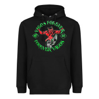 Black Vagos MC Heavyweight Hoodie - Craftify