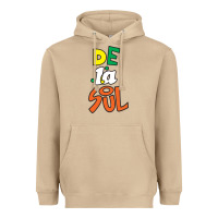 Mushroom De La Soul Print Heavyweight Hoodie - Craftify