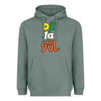 Sage De La Soul Print Heavyweight Hoodie - Craftify