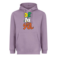 Lavender De La Soul Print Heavyweight Hoodie - Craftify