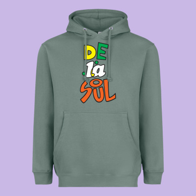 De La Soul Print Heavyweight Hoodie Designed By Craftify