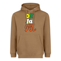 Toasted Coconut De La Soul Print Heavyweight Hoodie - Craftify