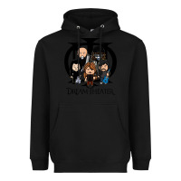 Black Dream Theater Heavyweight Hoodie - InspiraDesign