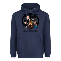 Navy Dream Theater Heavyweight Hoodie - InspiraDesign