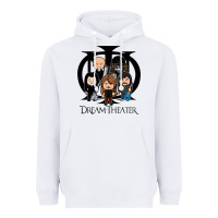 White Dream Theater Heavyweight Hoodie - InspiraDesign