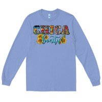 Colony Blue chica bonita Long Sleeve Tee - BundleAndBundleShop