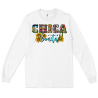 White chica bonita Long Sleeve Tee - BundleAndBundleShop