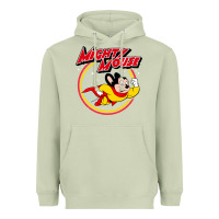 Matcha the mighty mouse Heavyweight Hoodie - InspiraDesign