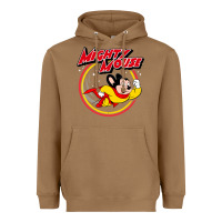 Toasted Coconut the mighty mouse Heavyweight Hoodie - InspiraDesign
