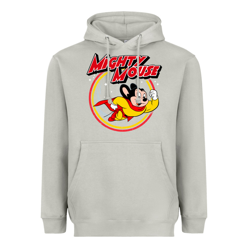 The Mighty Mouse Heavyweight Hoodie by InspiraDesign | Teevron