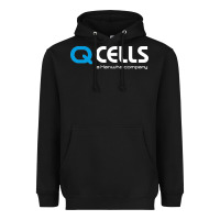 Black Mesmerizing Q Cells Heavyweight Hoodie - InspiraDesign