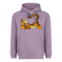 Lavender tigger Heavyweight Hoodie - InspiraDesign