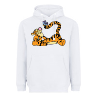 White tigger Heavyweight Hoodie - InspiraDesign