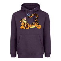 Plum tigger Heavyweight Hoodie - InspiraDesign