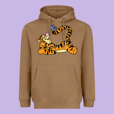 Tigger Heavyweight Hoodie Designed By Inspiradesign
