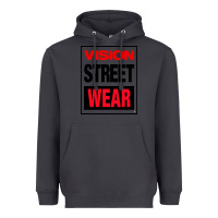 Smoke VISION STREET WEAR Heavyweight Hoodie - InspiraDesign