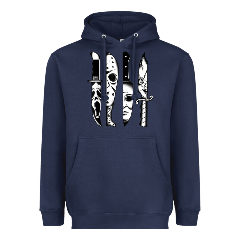 Knives Horror Movie Friday Halloween Horror Goth Evil T Shirt Heavyweight Hoodie by InspiraDesign | Teevron