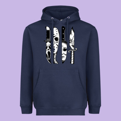 Knives Horror Movie Friday Halloween Horror Goth Evil T Shirt Heavyweight Hoodie Designed By Inspiradesign