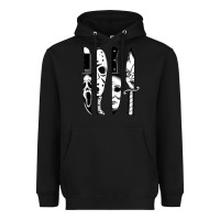 Black knives horror movie friday halloween horror goth evil t shirt Heavyweight Hoodie - InspiraDesign
