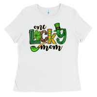 One Lucky Mom St. Patrick's Ladies Tee | Teevron
