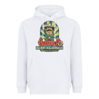 White kfat 94 Heavyweight Hoodie - InspiraDesign