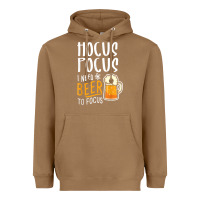 Toasted Coconut Hocus Pocus I Need Beer To Focus Funny Halloween Witch 1 Heavyweight Hoodie - InspiraDesign