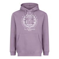 Lavender Universite Paris La Sorbonne Heavyweight Hoodie - InspiraDesign