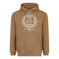 Toasted Coconut Universite Paris La Sorbonne Heavyweight Hoodie - InspiraDesign
