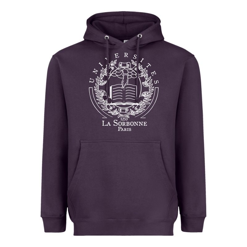 Universite Paris La Sorbonne Heavyweight Hoodie by InspiraDesign | Teevron